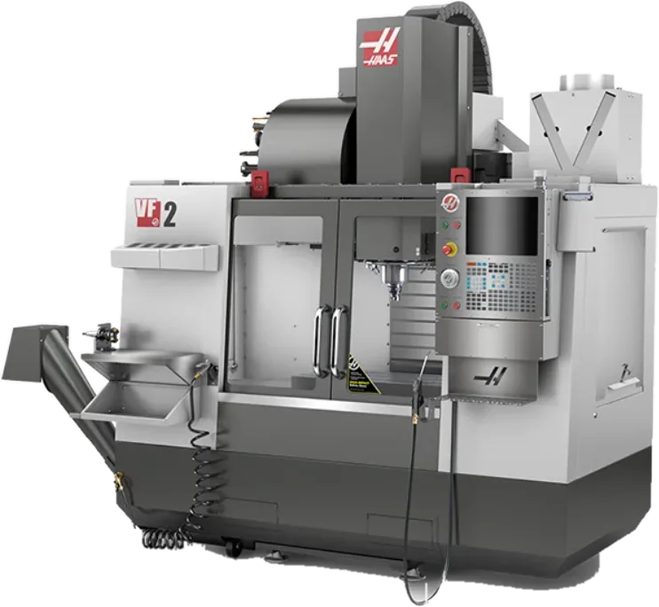 Haas VF-2 CNC dik işleme merkezi, temsili üretici görseli